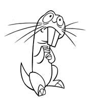coloriage rufus terrorise
